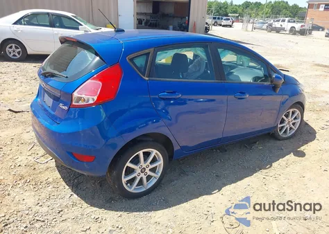 2019 Ford Fiesta Se из США, поврежденный, VIN 3FADP4EJ3KM154438